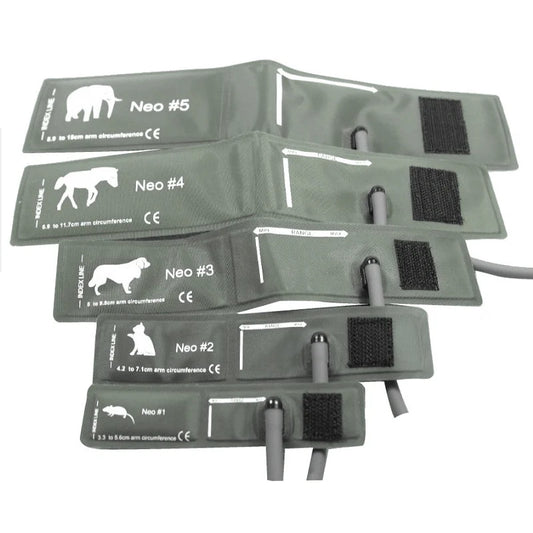 Reusable Veterinary NIBP Cuffs – Durable BP Monitoring for Pets