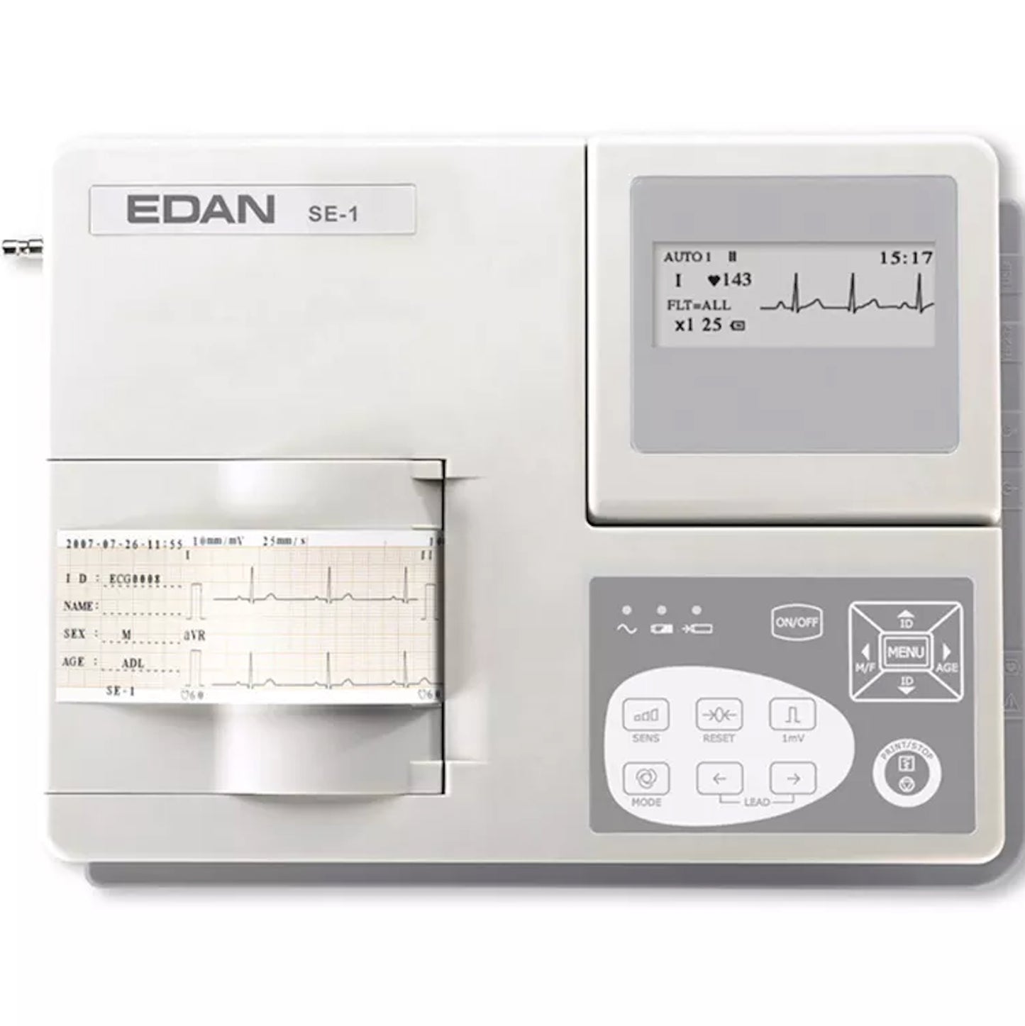 Portable Medical ECG EKG 3 Channel Machine SE-1/SE-3 - Pet medical equipment
