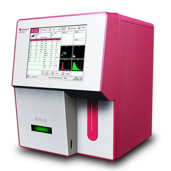 VH50-5-part Veterinary Hematology Analyzer | Fast, Accurate CBC