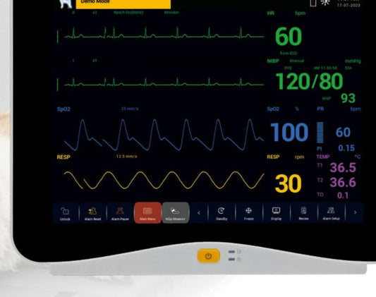 iM-12V Multi-Parameter Veterinary Monitor - Vet Operating Room Solutions