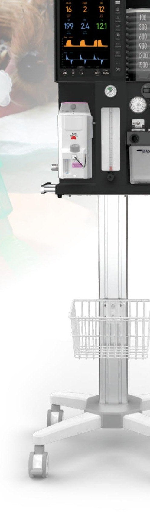TA-90V Vet Ventilator & Anesthesia Machine - Vet Operating Room Solutions