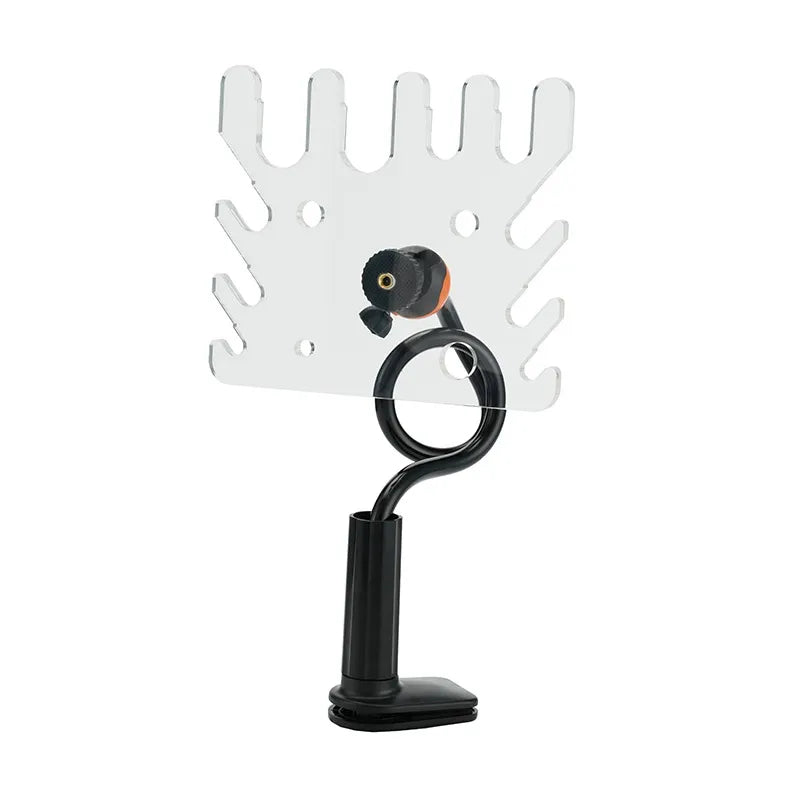 Anesthesia Breathing Circuit Support Acrylic Bracket for Corrugated Tube Holder Veterinary Equipment - Pet medical equipment