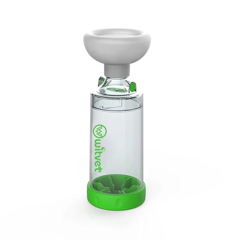 Veterinary Inhaler Pet Aerosol Chamber Inhaler Spacer with Mask | PetMed Tools