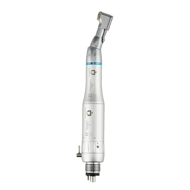 Dental Low Speed Handpiece Kit Push Button Contra Angle Air Motor - Pet medical equipment