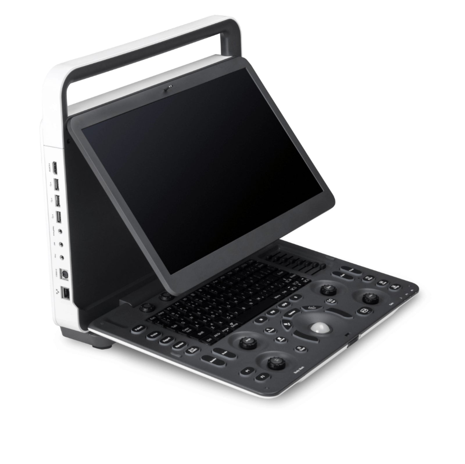 Sonoscape E1V Portable Black White Scanner Slim Design Color Doppler Ultrasound - Pet medical equipment